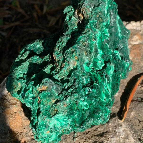 La Malachite, la Pierre Naturelle d'Afrique du Sud