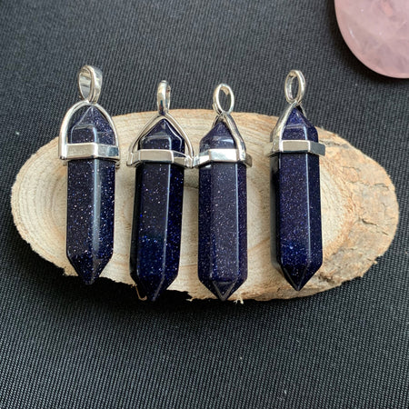 Agate slice pendant