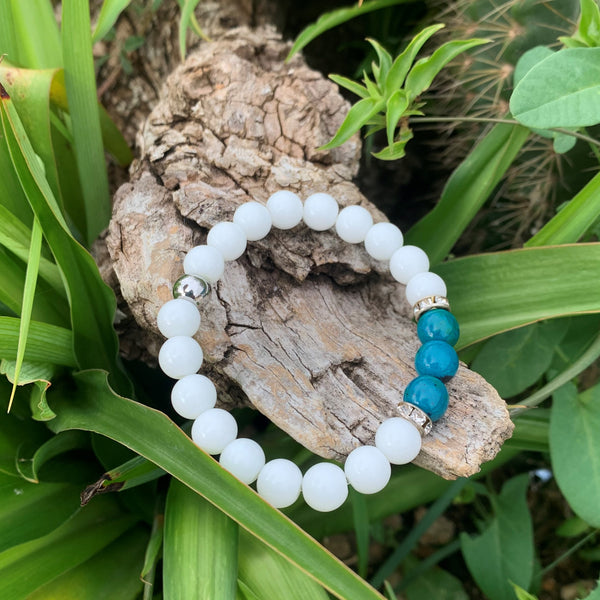 Natural agate bracelet, the symbol of peace