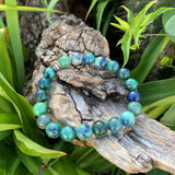 Bracelet chrysocolle, un talisman pour les musiciens