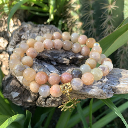 Natural malachite bracelet