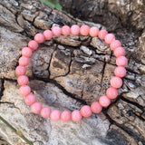 Bracelet rhodochrosite 6mm 