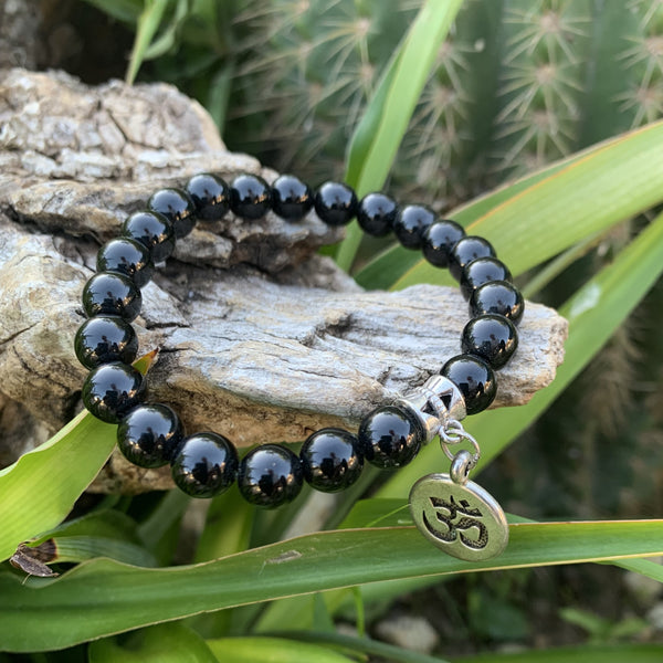 Bracelet onyx noir idéal pour un homme