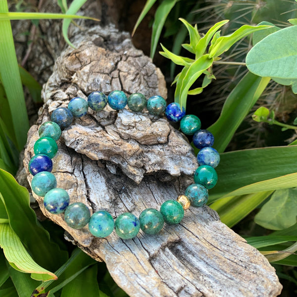 Bracelet chrysocolle, un talisman pour les musiciens