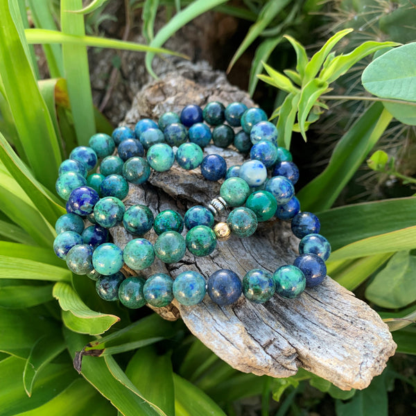 Bracelet chrysocolle, un talisman pour les musiciens