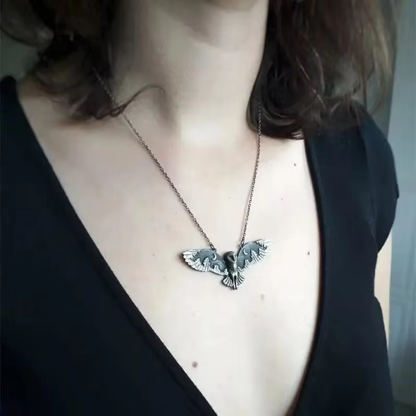 Collier avec chouette