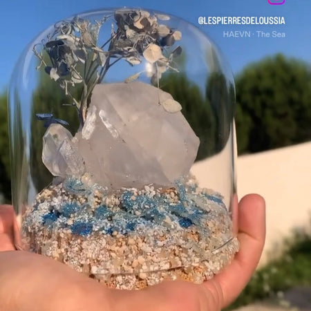 Pendentif cristal de roche "le maitre guérisseur" pour homme et femme