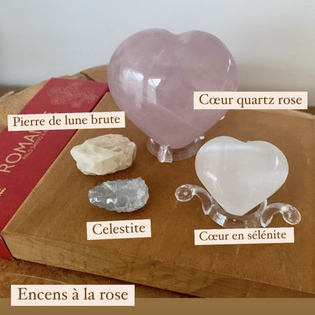 Pyramide en sélénite naturelle de qualité A, Satin Spar l'énergie cristalline