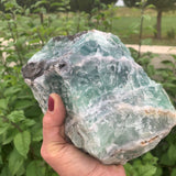 Large Raw Rainbow Fluorite from Brazil, 4kg 200g Natural Fluorite! rare coin