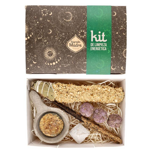 Kit d'encens 100% naturels, Coffret nettoyage énergétique, Sagrada Madre