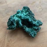 Malachite fibreuse naturelle, malachite brute