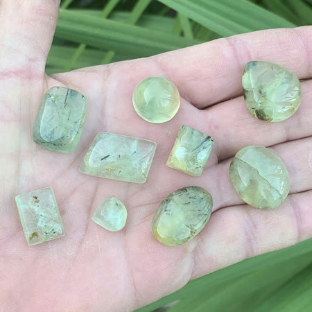 Cabochons en turquoise naturelle