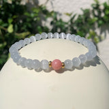 Bracelet rhodochrosite 6mm 