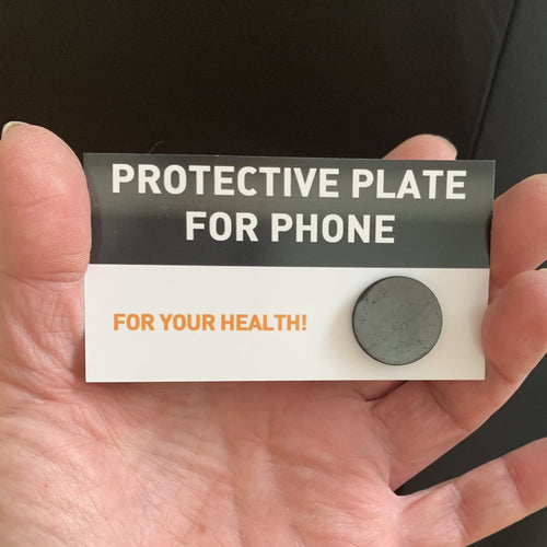 Rectangular adhesive shungite for smartphone