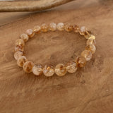 Natural citrine bracelet 