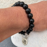 Bracelet onyx noir idéal pour un homme