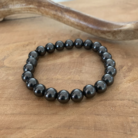 Belle shungite noire, shungite brute authentique contre les EMF