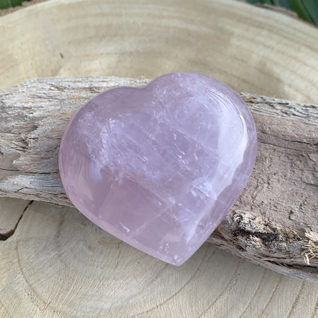 Galet quartz rose "l'amour de soi" de qualité A+