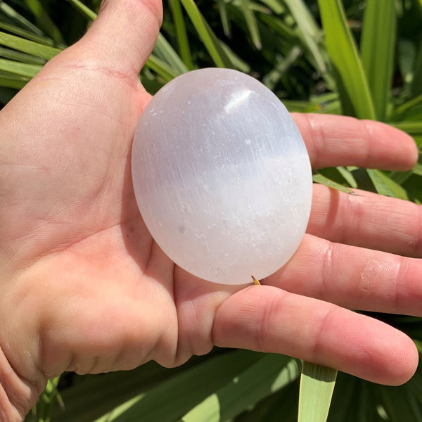 Selenite Pebble