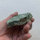 Extra quality raw green fuchsite from Brazil, fairy crystal