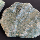 Extra quality raw green fuchsite from Brazil, fairy crystal