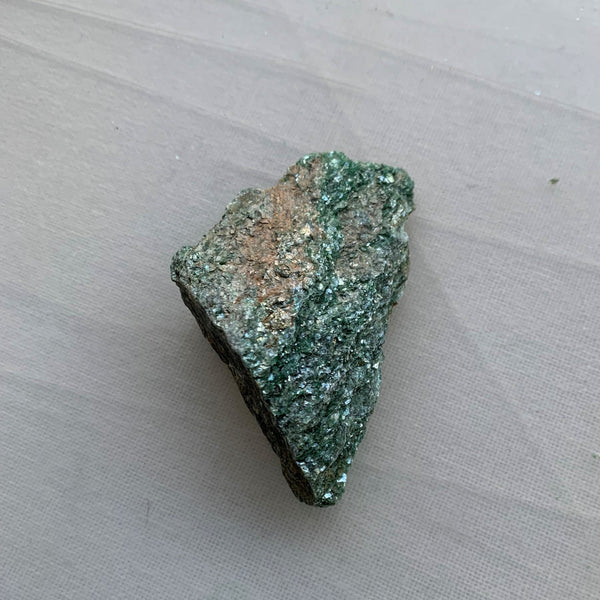 Extra quality raw green fuchsite from Brazil, fairy crystal