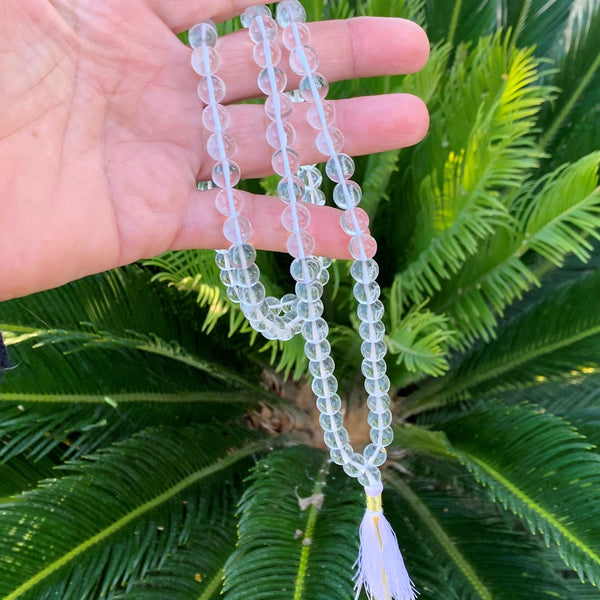 crystal mala necklace