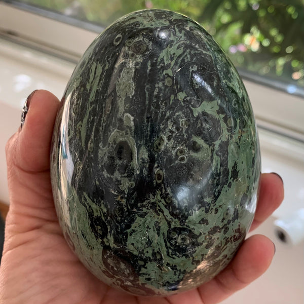 Kambaba Jasper Egg